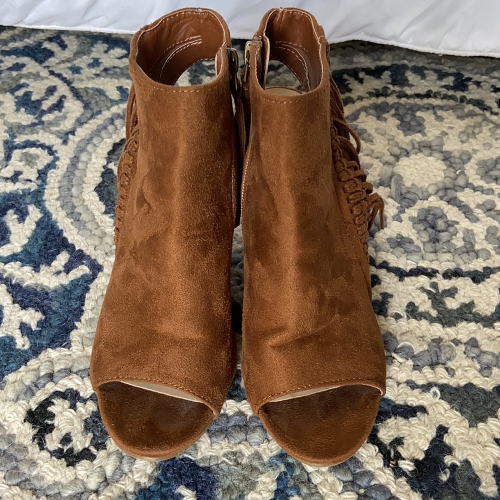 Booties With Fringe By Coconuts By Matisse - image 7